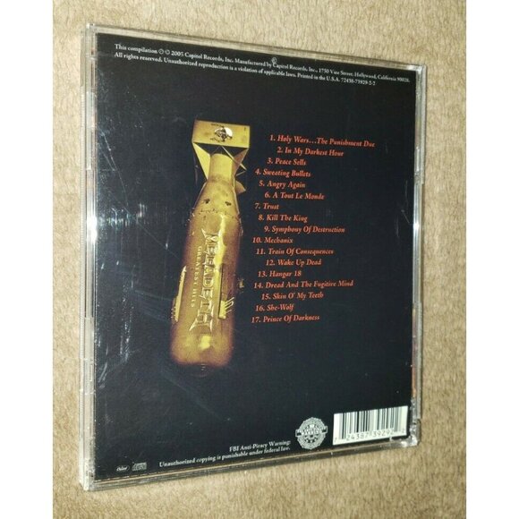 MEGADETH cd BACK TO THE START: GREATEST HITS - Picture 4 of 9